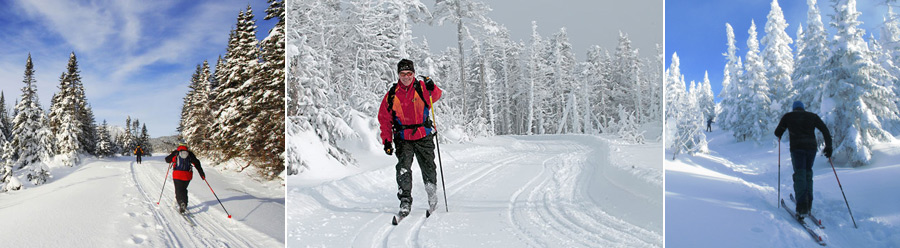 Activités ski-fond au Québec