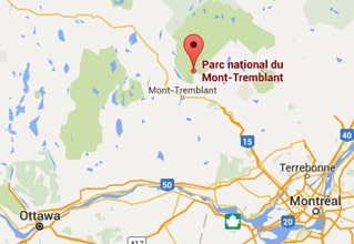 Localisation Parc Mt Tremblant