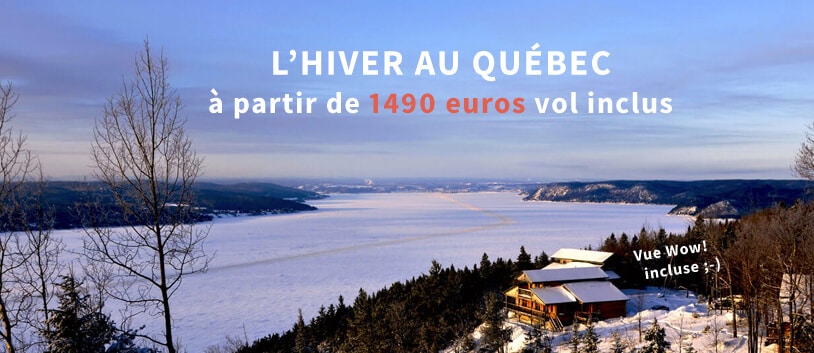 Voyage hiver au Québec pas cher