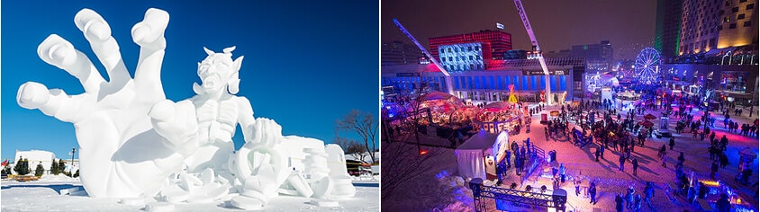 Festivals d'hiver au Québec