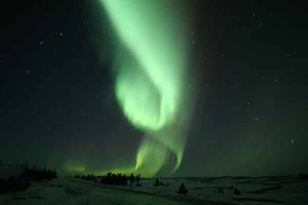Aurore Boréale à Kuujjuaq, Nunavik