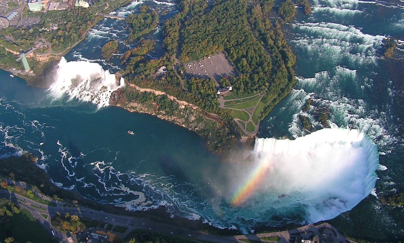 Niagara Falls : survol en hélicoptère