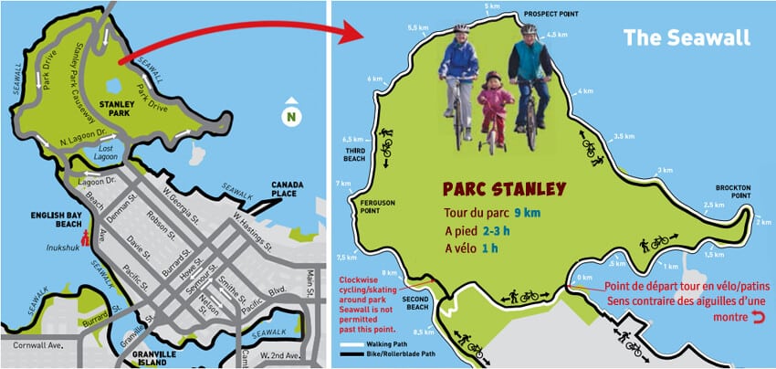 Plan Parc Stanley Seewall