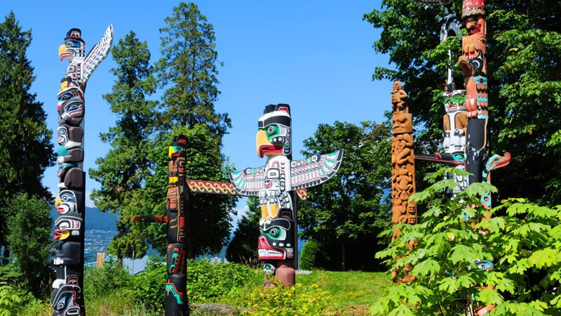 Parc Stanley Totems