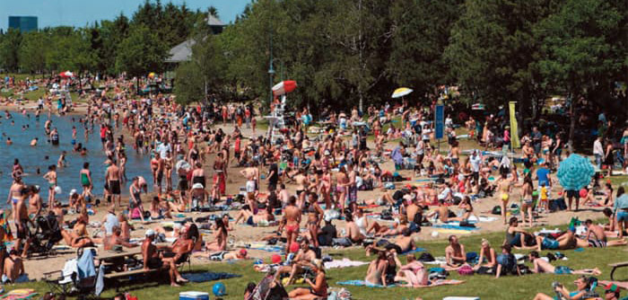 La Plage de l'île Notre-Dame