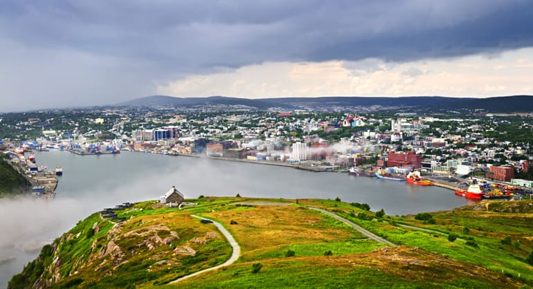 Havre de St-John's à Terre-Neuve