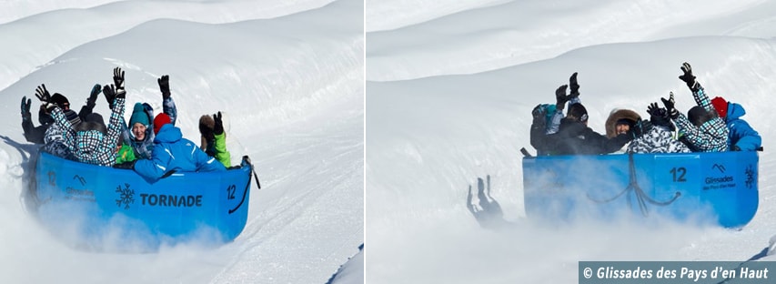 Top 5 des glissades sur tubes au Québec