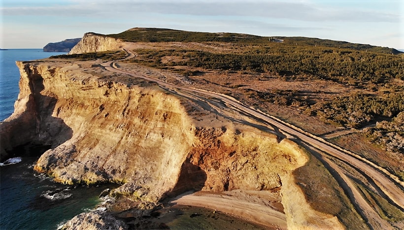 Falaises du parc du Boutte-du-Cap