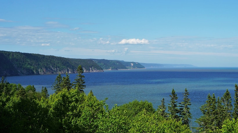 Fundy Trail Parkway au Nouveau-Brunswick