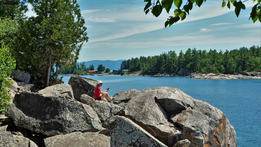 Parc du lac Supérieur : Agawa Rocks