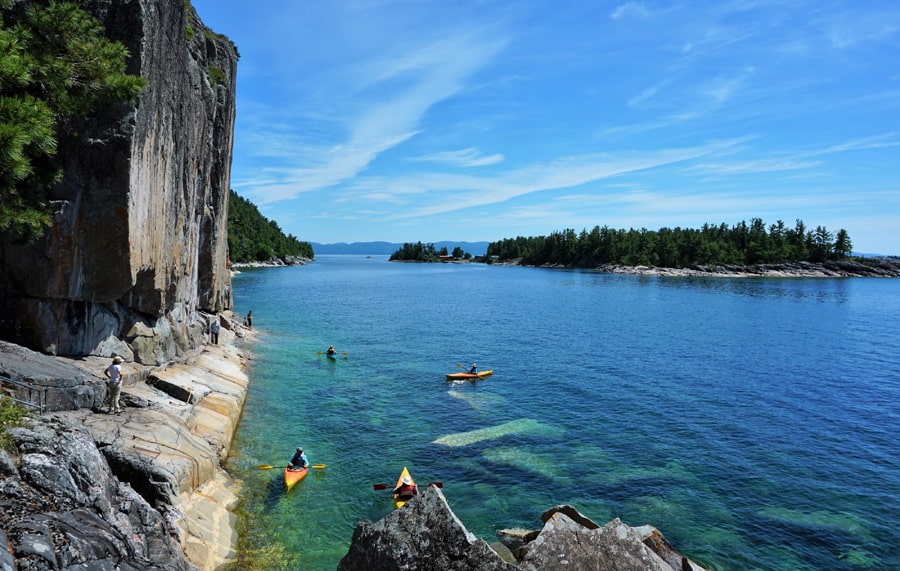 Parc du lac Supérieur : Agawa Rocks