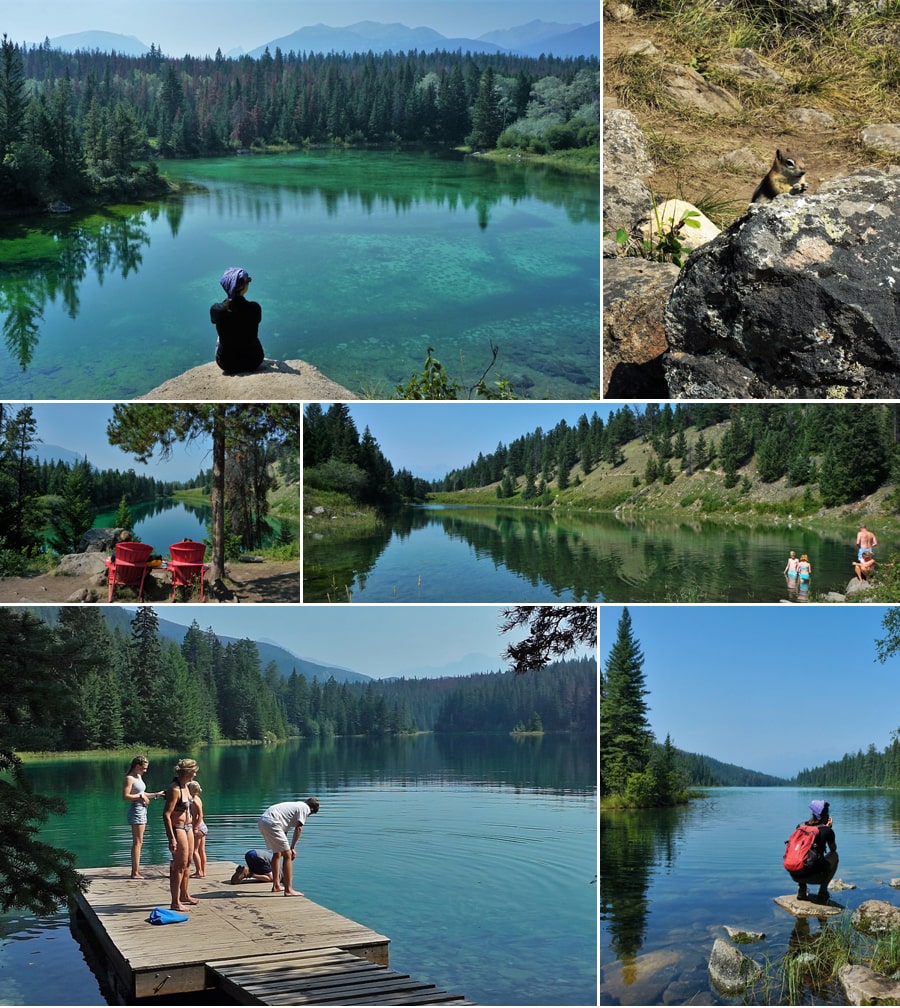 Parc national Jasper : Vallée des Cinq Lacs