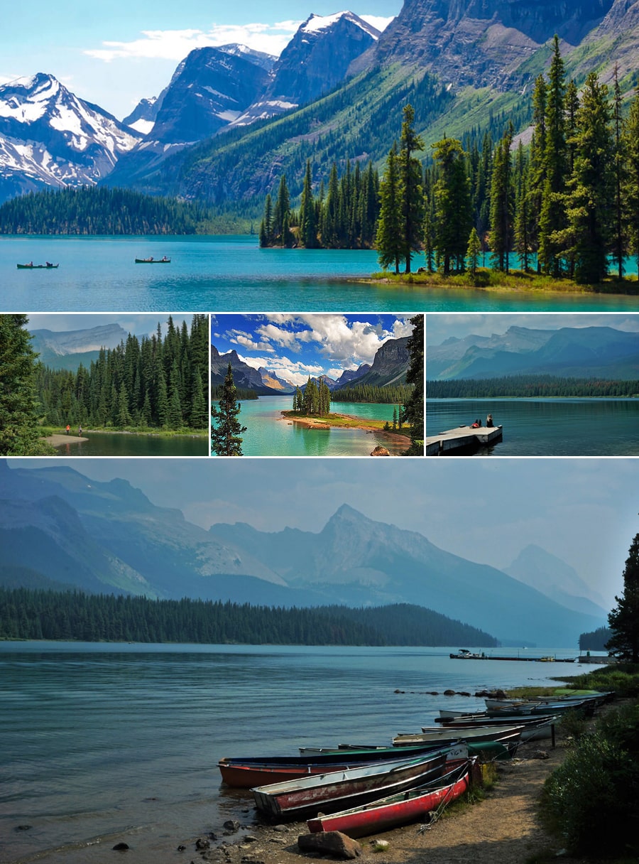 Parc national Jasper : Lac Maligne