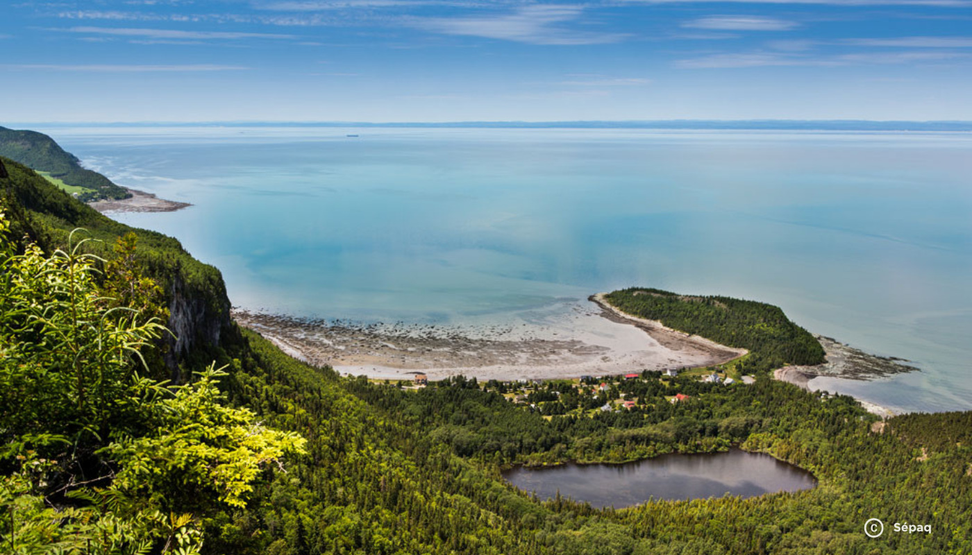 Randonnée pedestre au Parc national du Bic