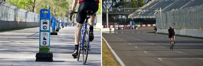 Circuit Gilles Villeneuve à vélo