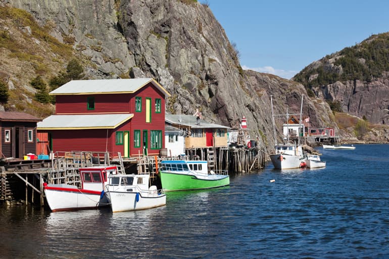 Village de Quidi Vidi à Terre-Neuve