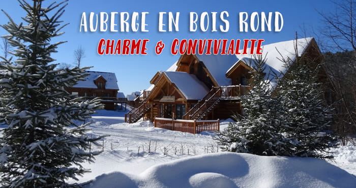 Auberge en bois rond