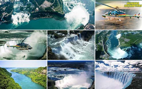 Survol en hélicoptère à Niagara falls