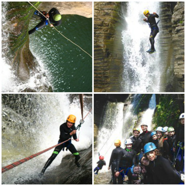 Canyoning au Mont Sainte-Anne