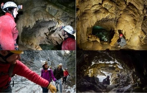 Tour d’exploration dans une grotte