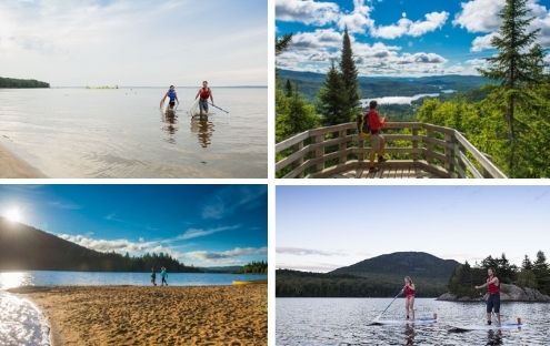 Location de SUP – Parc national du Mont Tremblant