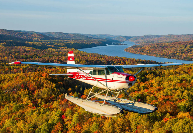 Hydravion en Mauricie