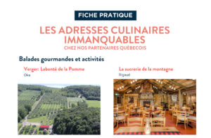 adresses culinaires immanqubles au quebec