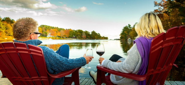 Cantons-de-l'Est Québec en automne