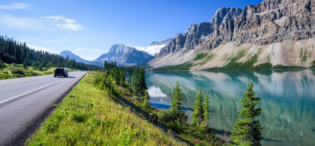 Icefield parway road trip Ouest canadien