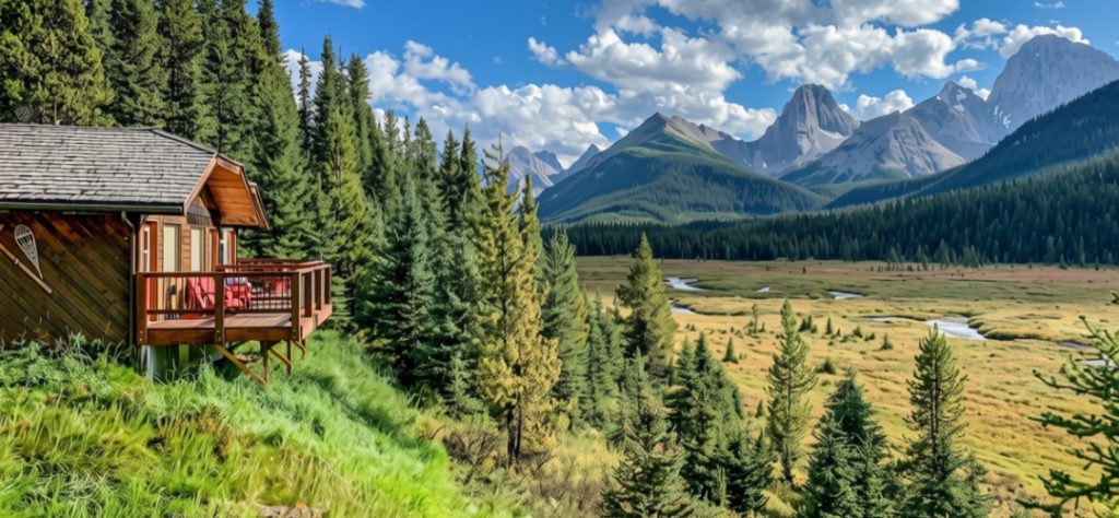 Lodge Rocheuses canadiennes vacances en famille Canada