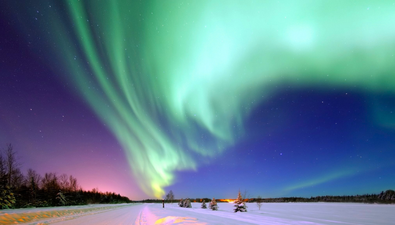 voir les aurores boréales au Yukon Grand Nord Canada