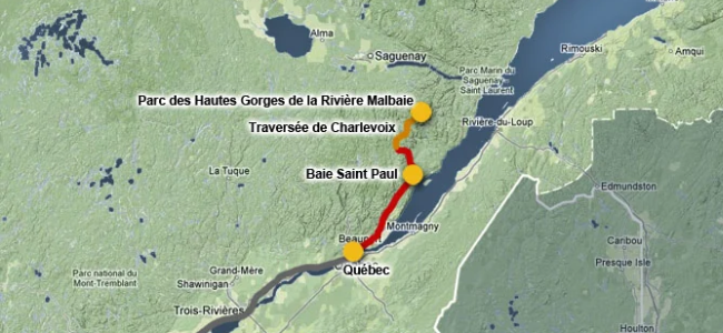 Voyage organisé au Québec en famille